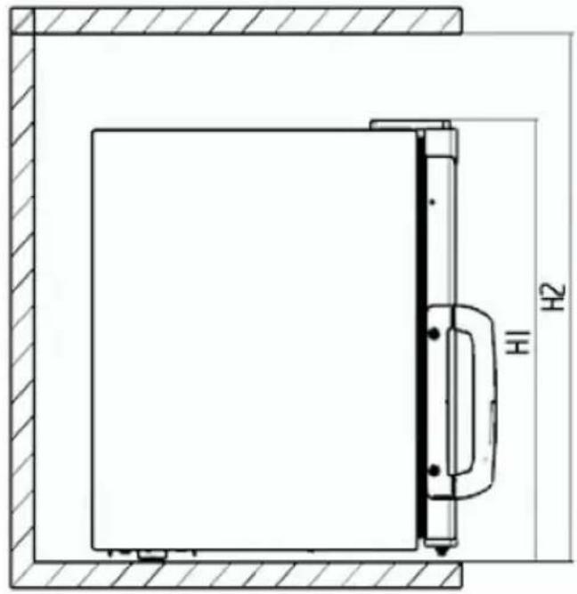ZANUSSI ZRX51100WA - Rozmery - 1