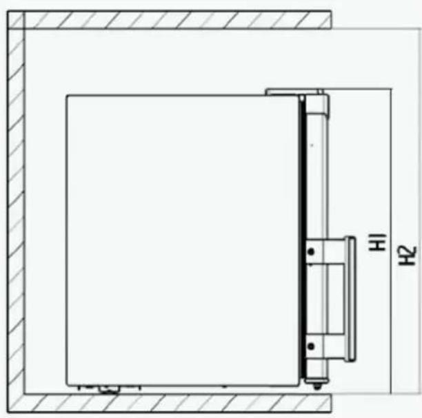 ZANUSSI ZRX51100WA - Abmessungen - 1