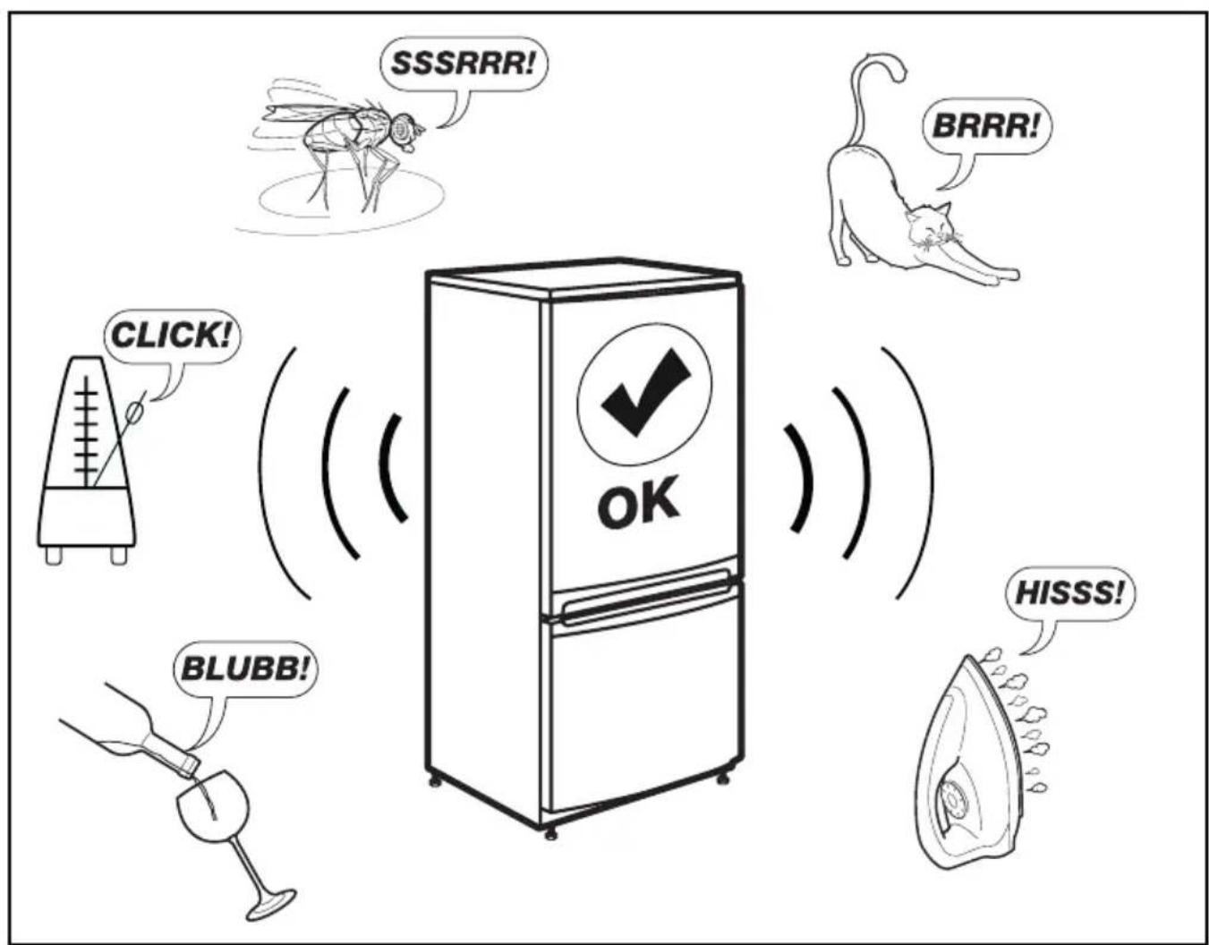 ZANUSSI ZRX51100WA - Zvoki - 1