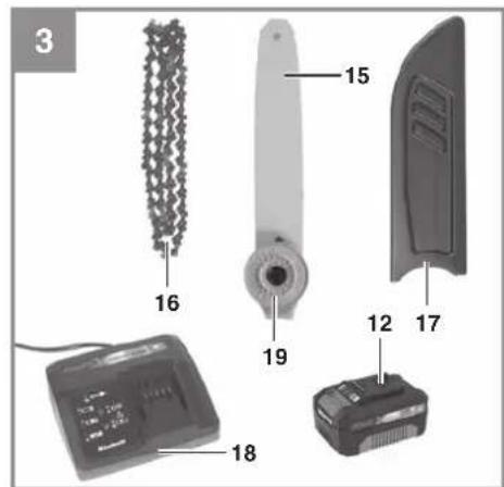 EINHELL GELC 1825 LiSolo - 3