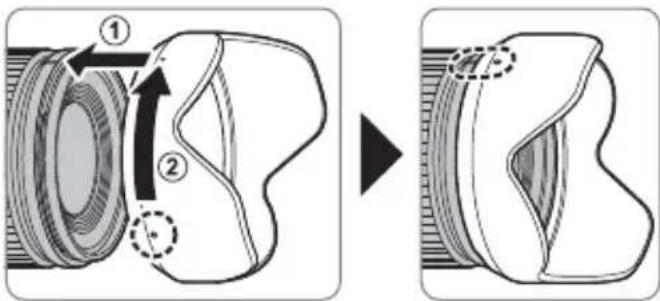 FUJIFILM XF 18mm f1.4 LM WR - 安装遮光罩 - 1