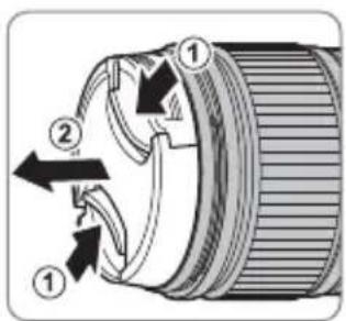 FUJIFILM XF 18mm f1.4 LM WR - Retrait des bouchons - 1