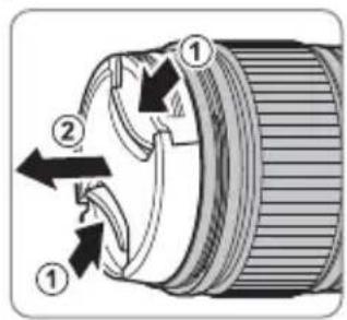 FUJIFILM XF 18mm f1.4 LM WR - Fjerning av dekselet - 1