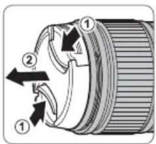 FUJIFILM XF 18mm f1.4 LM WR - Rimozione dei tappi copri ottica - 1