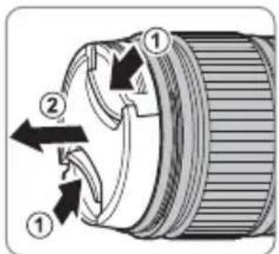 FUJIFILM XF 18mm f1.4 LM WR - Suojusten poistaminen - 1