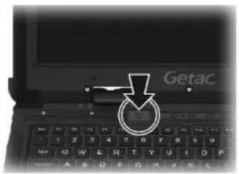 Getac X500 - 連接電源與開機 - 2