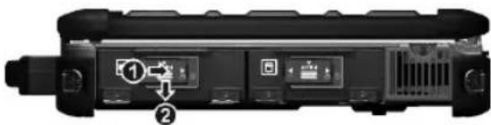 Getac X500 - Hacer Funcionar el Ordenador - 1