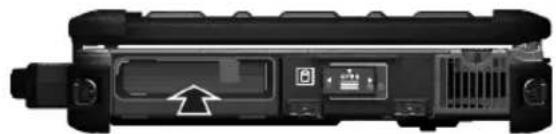 Getac X500 - Mettere in funzione il computer - 2