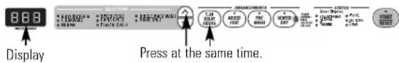 GE Café CDW9380NSS - Calibration of 7-Button Front-Control Models With 3-Digit Display - 1