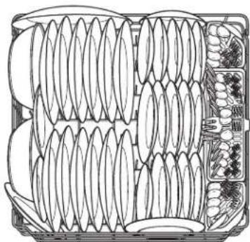 GE Café CDW9380NSS - Chargement des couverts... - 4