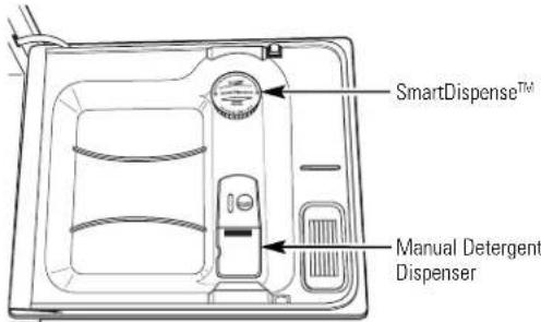 GE Café CDW9380NSS - Manual Detergent Dispenser - 1