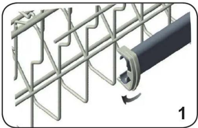 DANBY DDW18D1EB - UPPER BASKET HEIGHT - 1