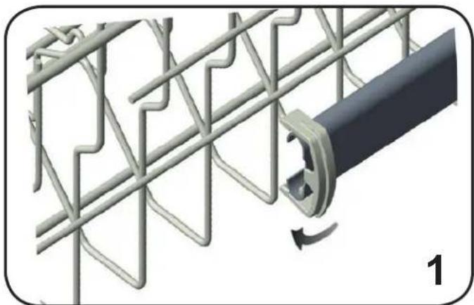 DANBY DDW18D1EB - ALTURA DE LA CESTA SUPERIOR - 1