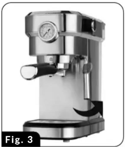 MPM MKW08M - CAUTION! The steam jet nozzle (14) has a guard (16). The guard (16) must be installed on the nozzle when in use. Risk of burns! - 1