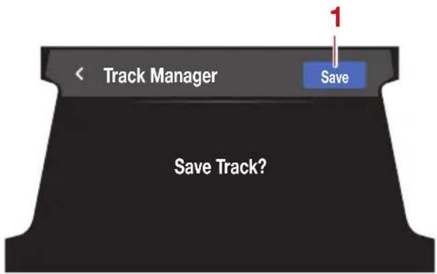 YAMAHA WaveRunner FX SVHO Cruiser (2022) - Pour ajouter un itinéraire à l'aide de la fonction "Record": - 3