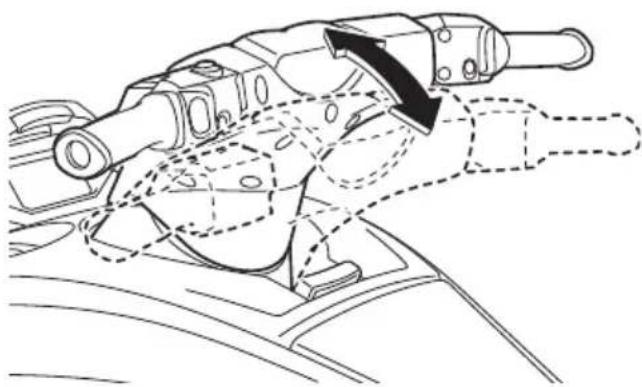 YAMAHA WaveRunner FX SVHO Cruiser (2022) - Pour régler la position du guidon : - 2