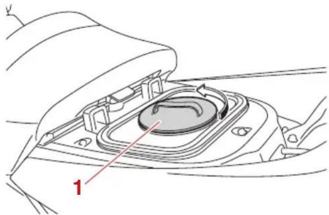 YAMAHA WaveRunner FX SVHO Cruiser (2022) - Compartiment de rangement étanche amovible - 1