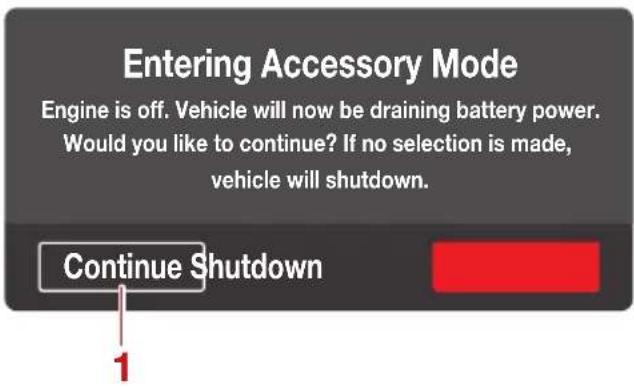 YAMAHA WaveRunner FX SVHO Cruiser (2022) - Activation et désactivation du mode accessoire - 1