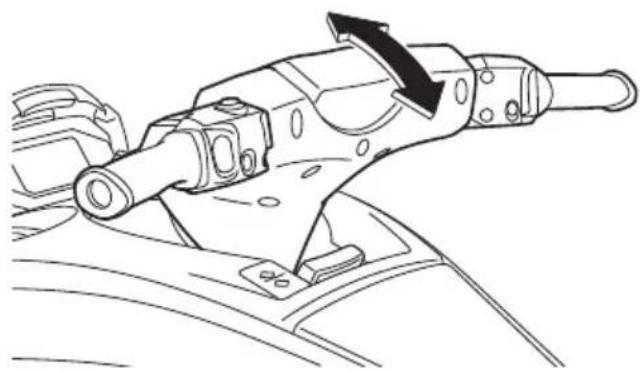 YAMAHA WaveRunner FX SVHO Cruiser (2022) - Vérification du système de réglage d'inclinaison de la colonne de direction - 1
