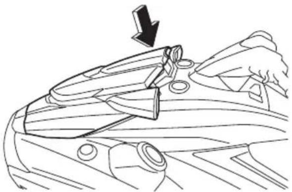 YAMAHA WaveRunner FX SVHO Cruiser (2022) - Support de l'extincteur et couvercle - 3