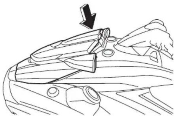 YAMAHA WaveRunner FX SVHO Cruiser (2022) - FJU41441 Vérification du capot - 1