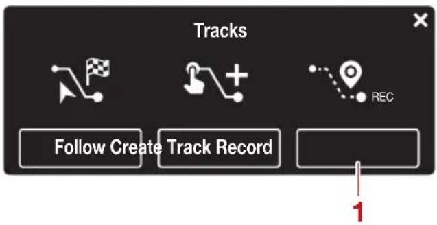 YAMAHA WaveRunner FX SVHO Cruiser (2022) - Pour ajouter un itinéraire à l'aide de la fonction "Record": - 1