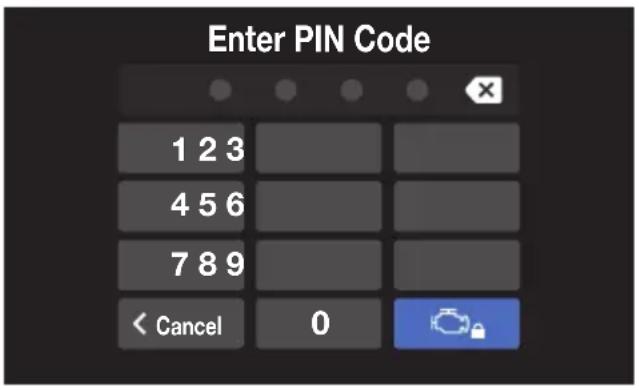 YAMAHA WaveRunner FX SVHO Cruiser (2022) - Écran de verrouillage du moteur "â" - 1