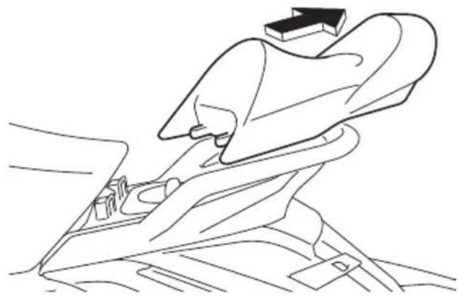 YAMAHA WaveRunner FX SVHO Cruiser (2022) - Pour déposer le siège arrière : - 2