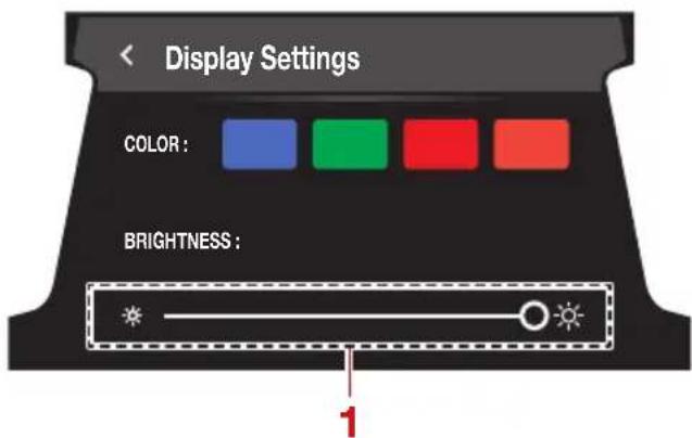YAMAHA WaveRunner FX SVHO Cruiser (2022) - Paramètres d'affichage ("Display") - 2