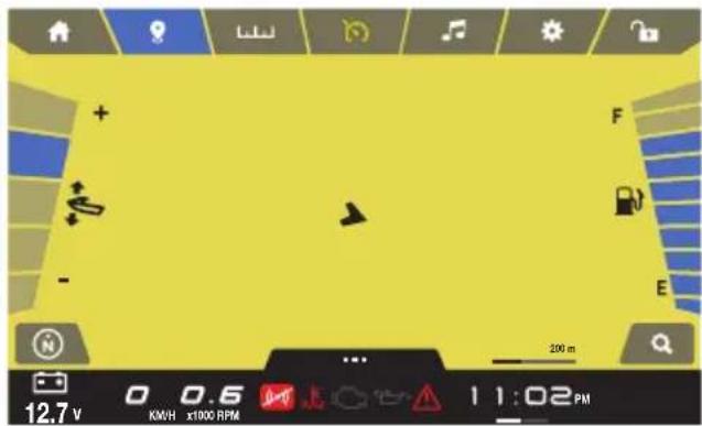 YAMAHA WaveRunner FX SVHO Cruiser (2022) - Écran de carte "?" - 1