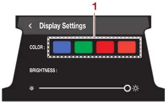 YAMAHA WaveRunner FX SVHO Cruiser (2022) - Paramètres d'affichage ("Display") - 1