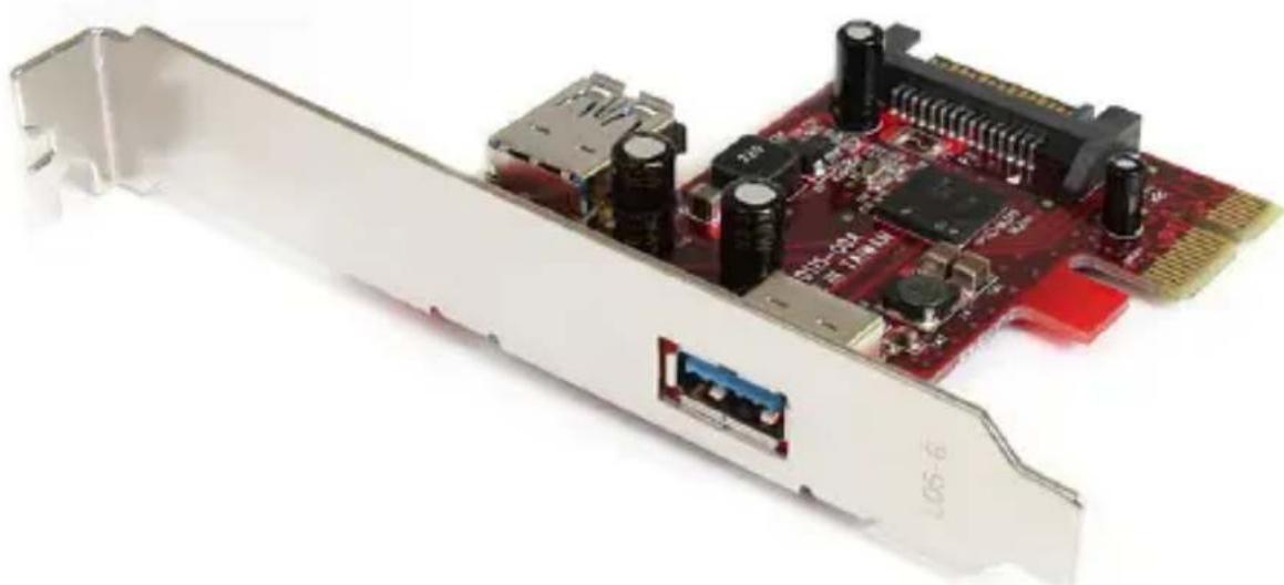 StarTech.com PEXUSB3S11 - Carte PCI Express à USB 3.0 SuperSpeed 1-Port Interne, 1-Port Externe - 1