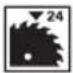 RYOBI One+ R18CSP - SYMBOLS ON THE PRODUCT - 10