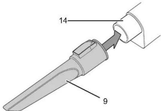 TROTEC VC 155 E - Changer de buse - 2