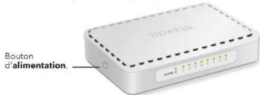 NETGEAR GS608v4 - Mettez le switch sous tension - 1
