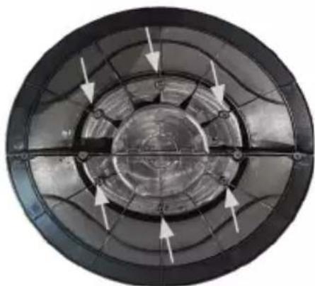 ARDES AR4B03 - PARAMONTAR LA BASE DE APOYO. - 2
