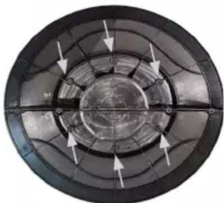 ARDES AR4B03 - MONTAGGIO BASE D'APPOGGIO. - 2