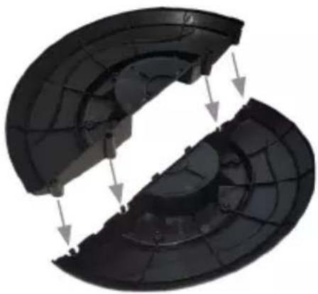 ARDES AR4B03 - SUPPORT BASE ASSEMBLY. - 1