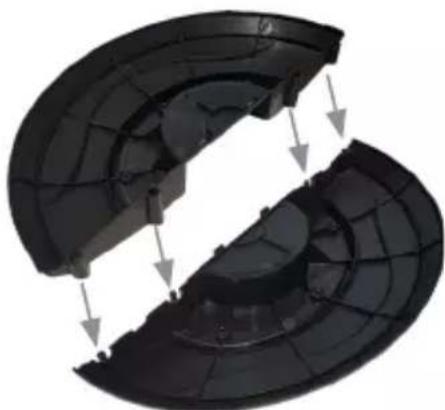 ARDES AR4B03 - PARAMONTAR LA BASE DE APOYO. - 1