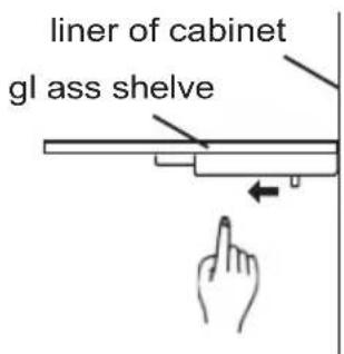 Infiniton SBS440DAB - Glass shelves - 2