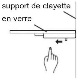 Infiniton SBS440DAB - Clayettes en verre - 2