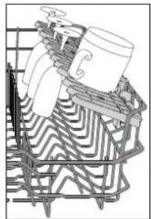 INDESIT DFC 2C24 UK - FOLDABLE FLAPS WITH ADJUSTABLE POSITION - 2