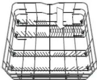 INDESIT DFC 2C24 UK - PANIER INFÉRIEUR - 2