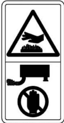 KUBOTA KX0184 - DANGER - 6