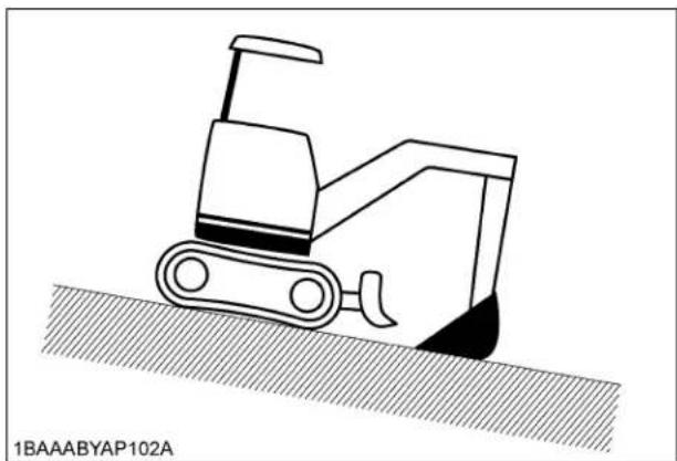 KUBOTA KX0184 - [DESCENTE EN PENTE] - 1