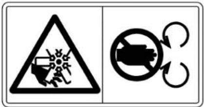 KUBOTA KX0184 - ÉTIQUETTES DE DANGER, D'AVERTISSEMENT ET D'ATTENTION - 1