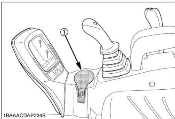 KUBOTA KX0184 - Support de Tasse - 1