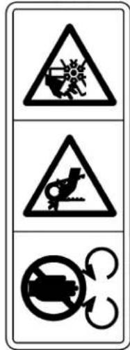 KUBOTA KX0184 - DANGER - 4