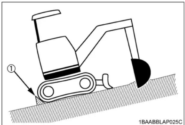 KUBOTA KX0184 - AVERTISSEMENT - 1