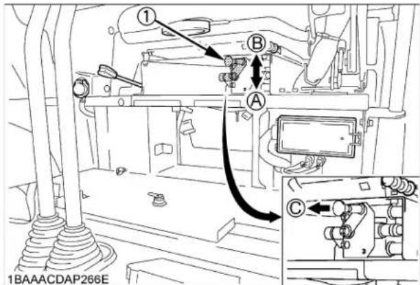 KUBOTA KX0184 - AVANT LA MISE EN MARCHE - 4